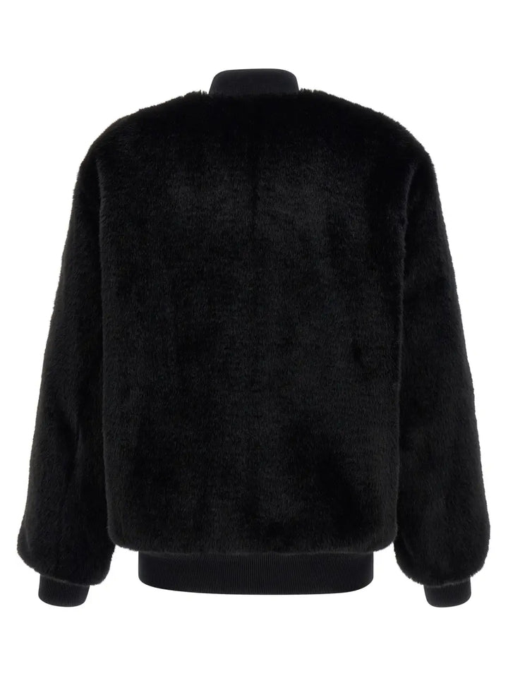 Prada Black Recycled Polyamide Bomber