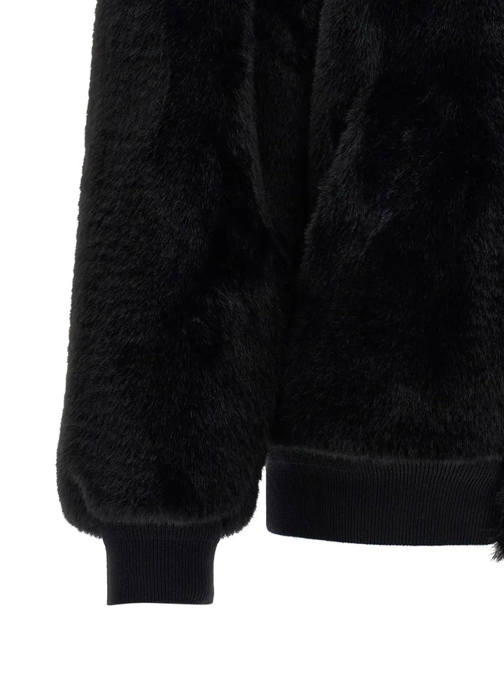 Prada Black Recycled Polyamide Bomber