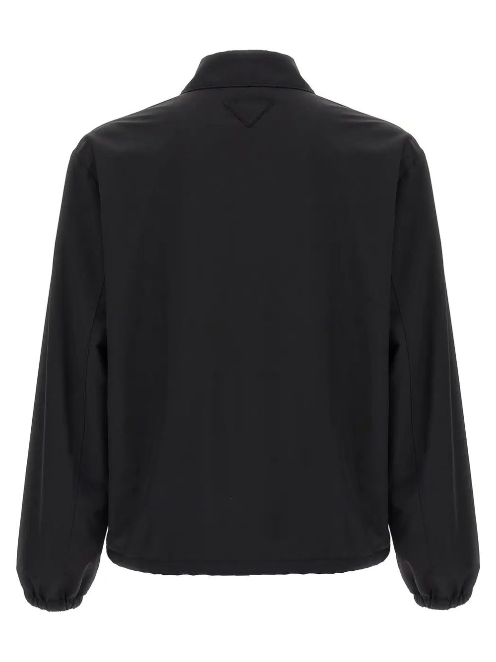 Prada Black Virgin Wool Full-length Jacket