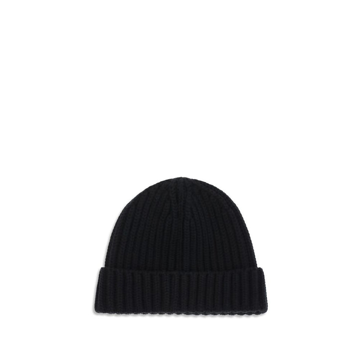 Prada Black Wool Oves Aries Beanie