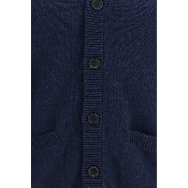 Prada Blue Cashmere Cardigan