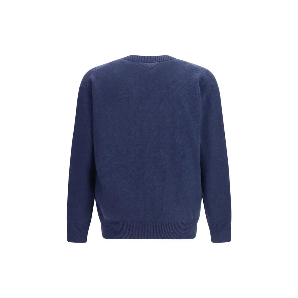 Prada Blue Cashmere Cardigan