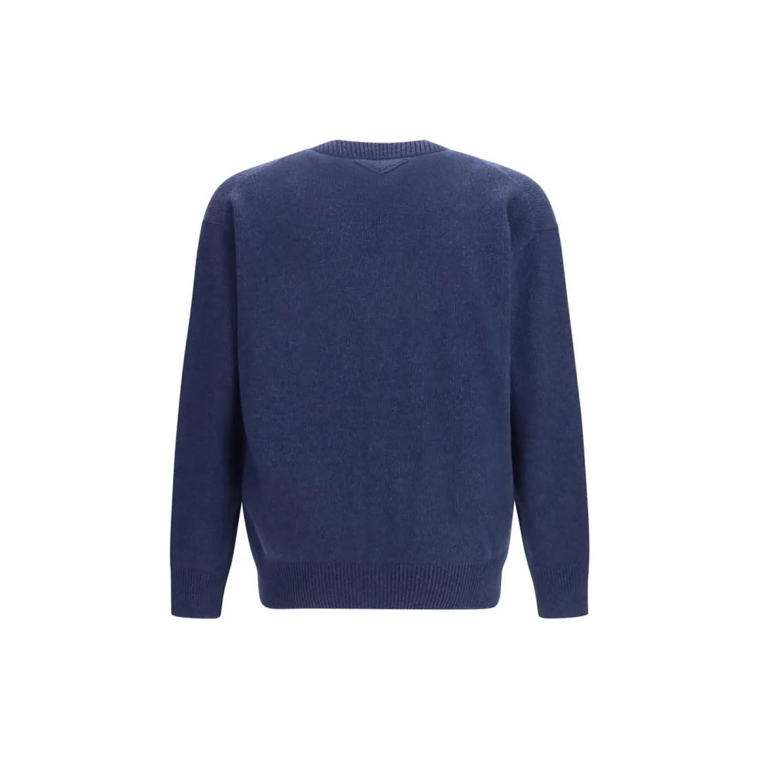 Prada Blue Cashmere Cardigan