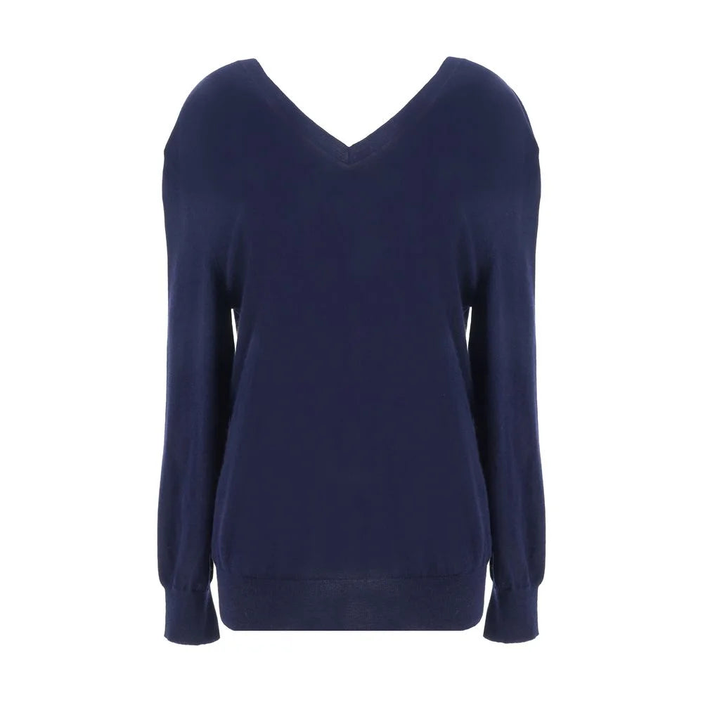 Prada Blue Cashmere Cardigan
