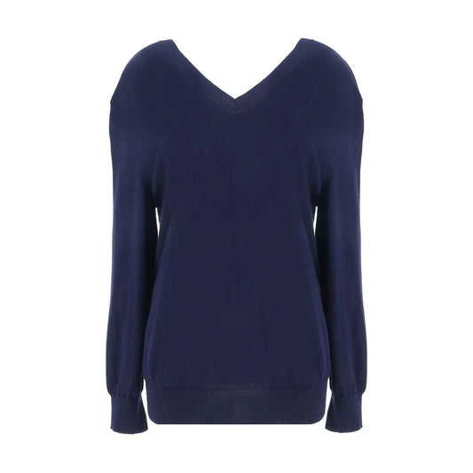 Prada Blue Cashmere Cardigan