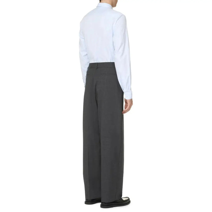 Prada Blue Cotton Dress Shirt