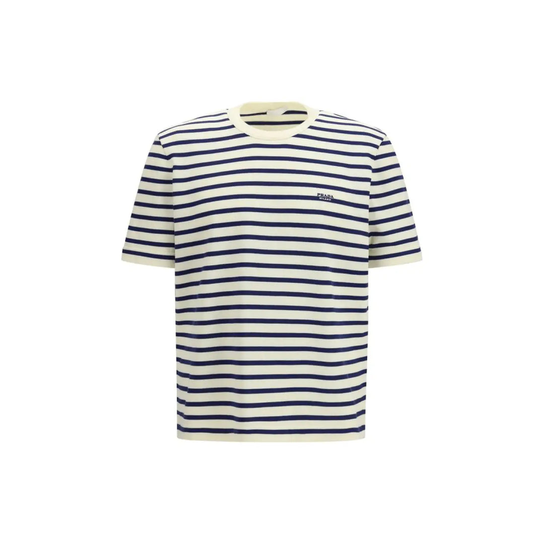 Prada Blue Cotton Sweatshirt