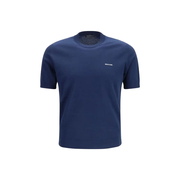 Prada Blue Cotton T-shirt