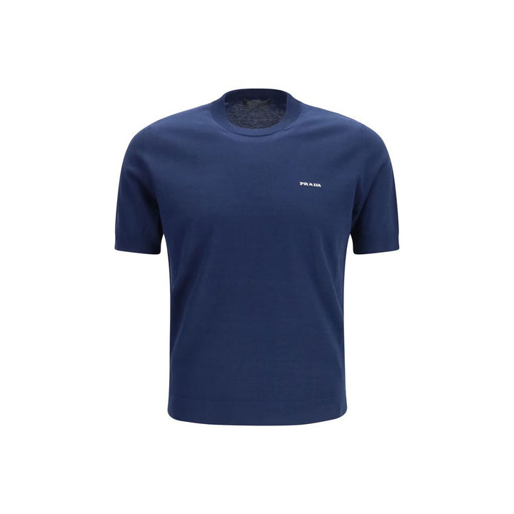 Prada Blue Cotton T-shirt