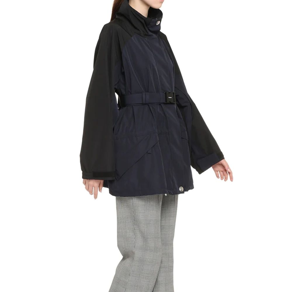 Prada Rain Coats - Blue Polyamide Shell Jacket