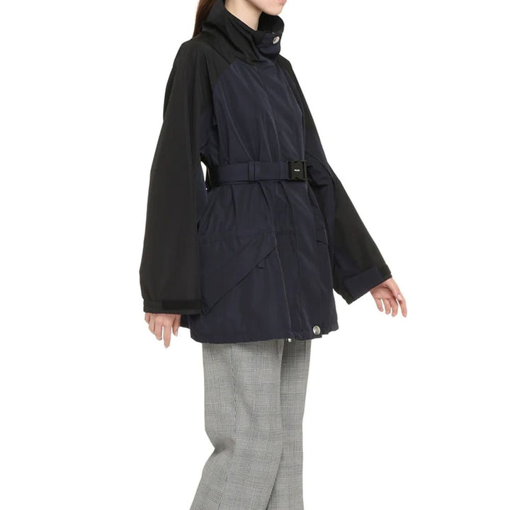 Prada Rain Coats - Blue Polyamide Shell Jacket