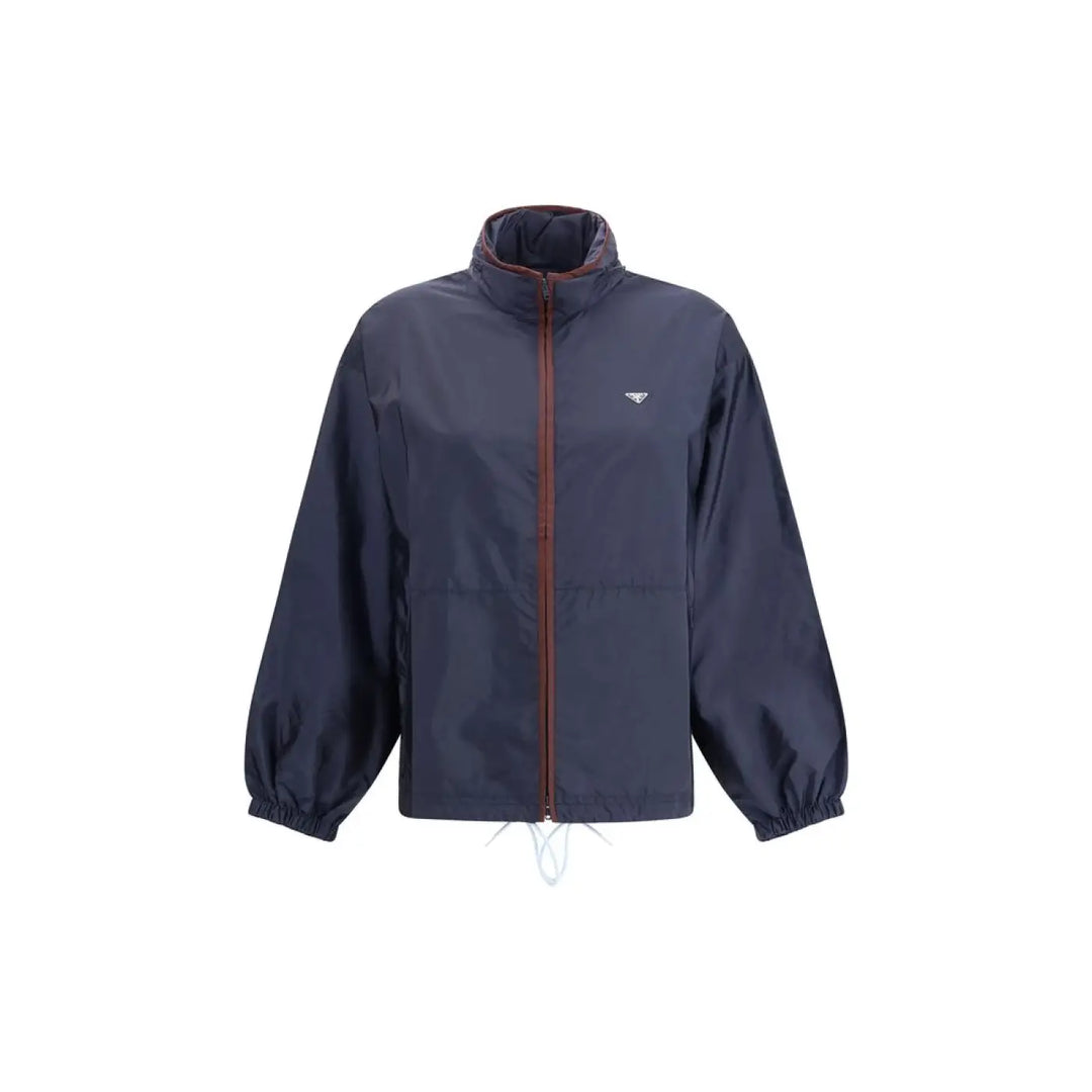 Prada Blue Polyamide Shell Jacket