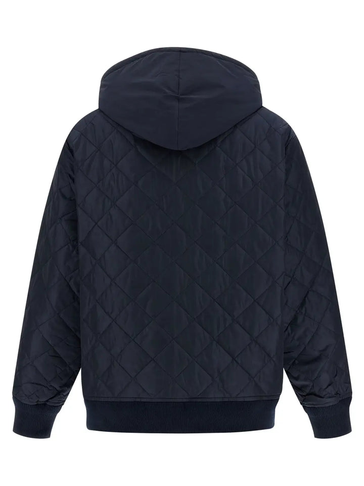 Prada Blue Recycled Polyamide Bomber