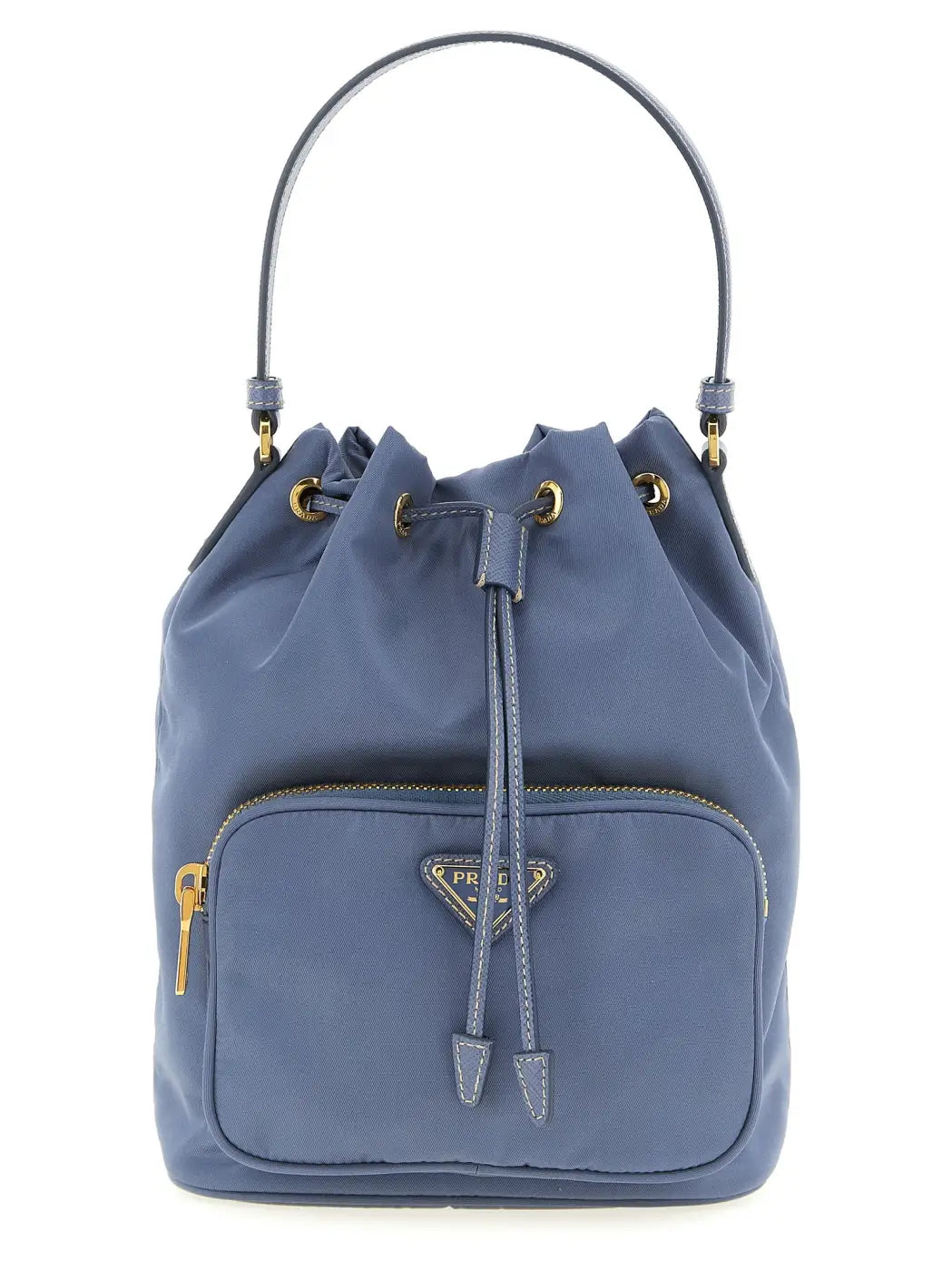 Prada Blue Recycled Polyamide Handbag