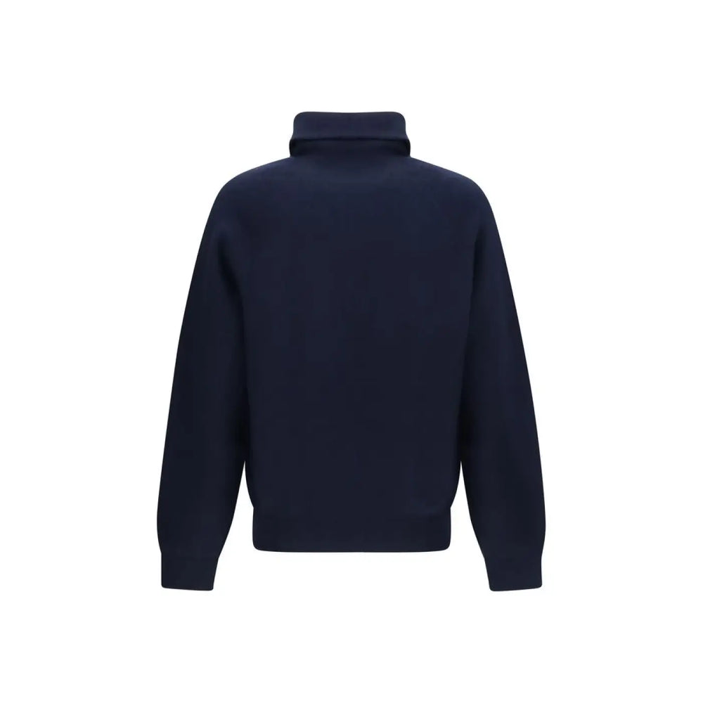 Prada Blue Wool Oves Aries Sweatshirt