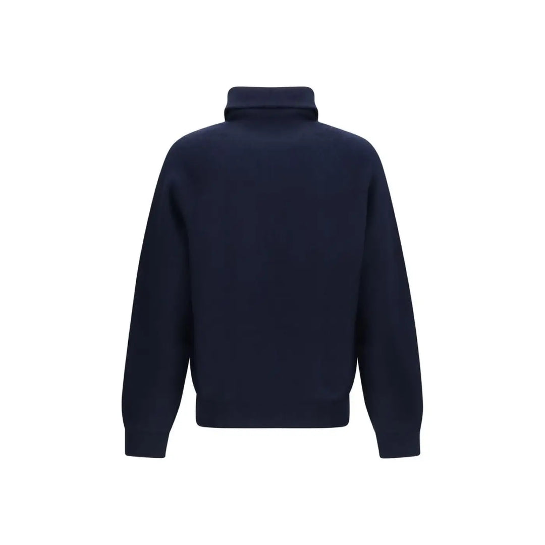 Prada Blue Wool Oves Aries Sweatshirt