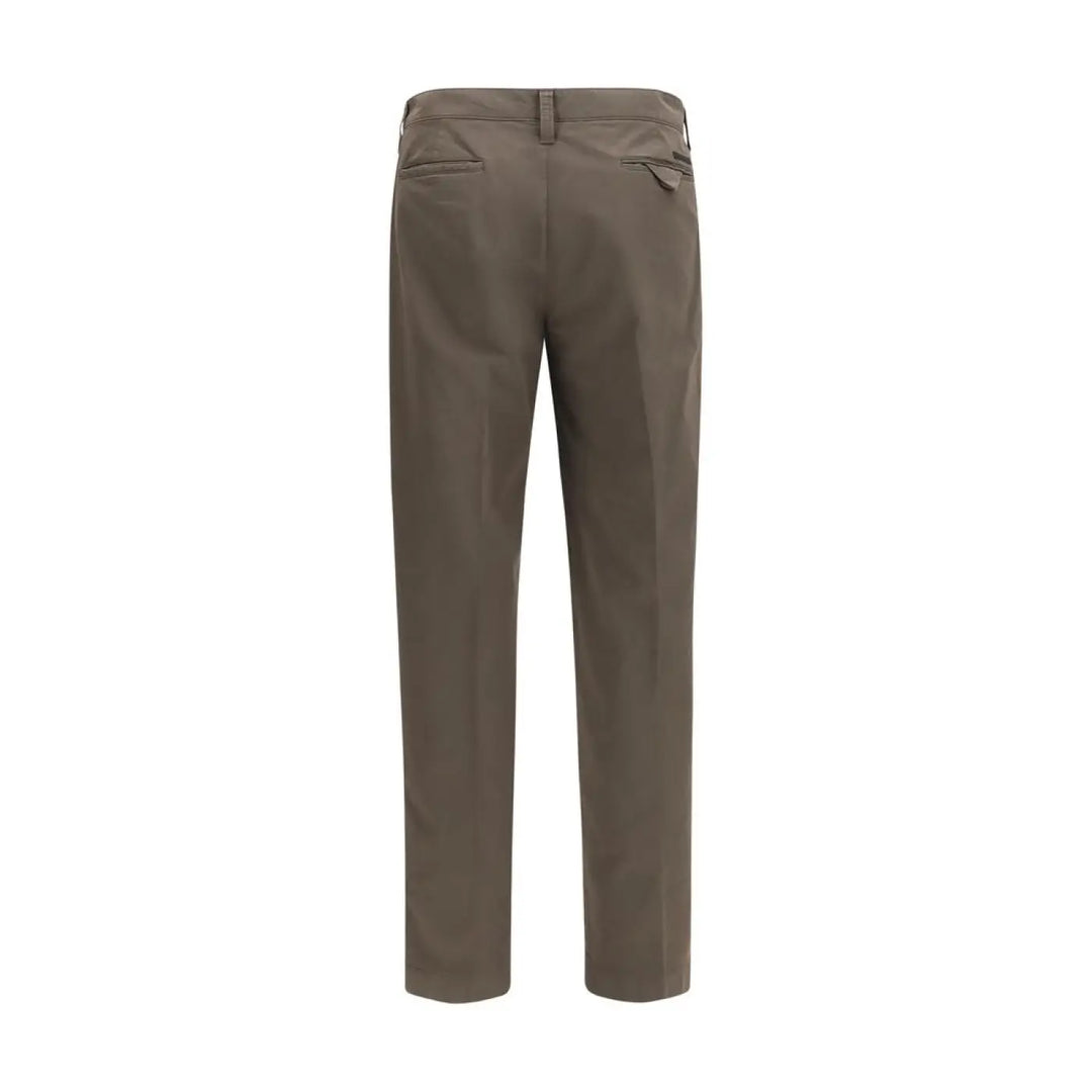 Prada Brown Cotton Cargo Pants