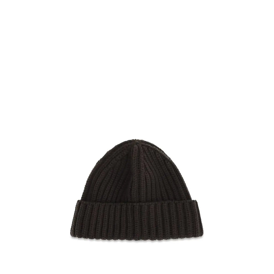 Prada Brown Wool Oves Aries Beanie