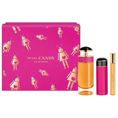 Prada Candy Perfume Gift Set for Women Eau De Parfum and Body Lotion Women’s Sets