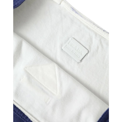 Prada Fabric Logo Tote Bag Stunning Shopping