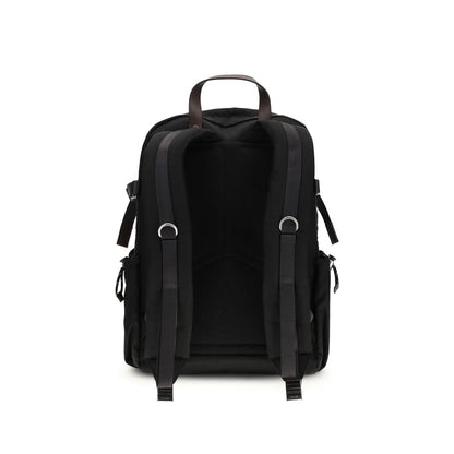 Prada Leather Speedrock Backpack with Recycled Polyamide Urban Design