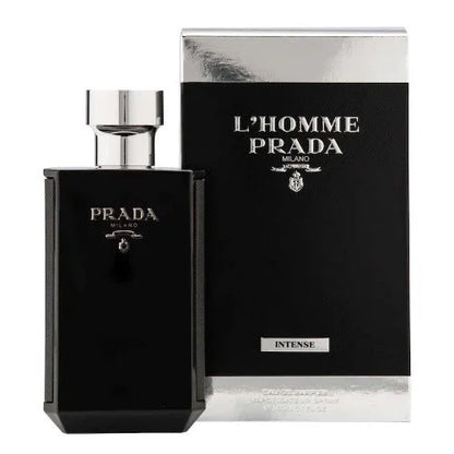 Prada L’Homme Intense Perfume for Men with Amber and Iris Notes Men’s Cologne