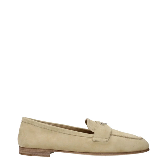 Prada Loafers Beige Suede MPN 1D468N103010F0379 Code F84701