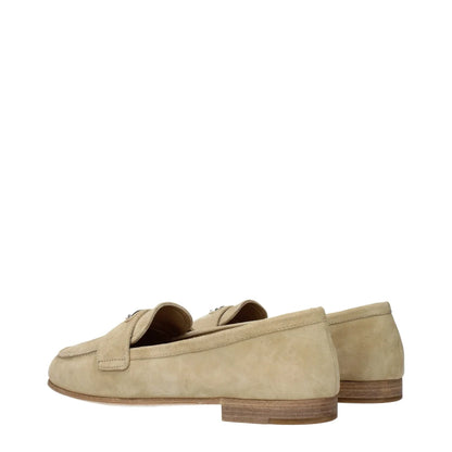 Prada Loafers Beige Suede MPN 1D468N103010F0379 Code F84701