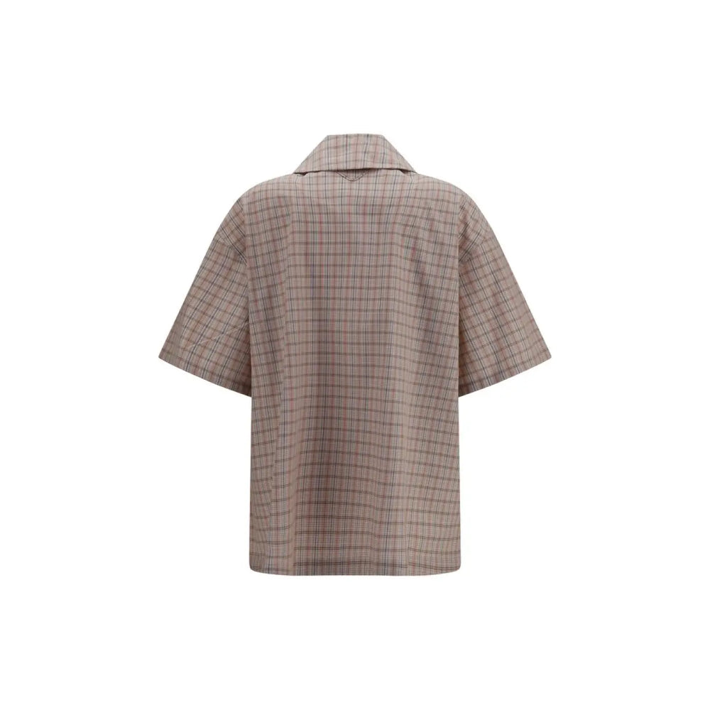 Prada Multicolor Cotton Shortsleeve Shirt