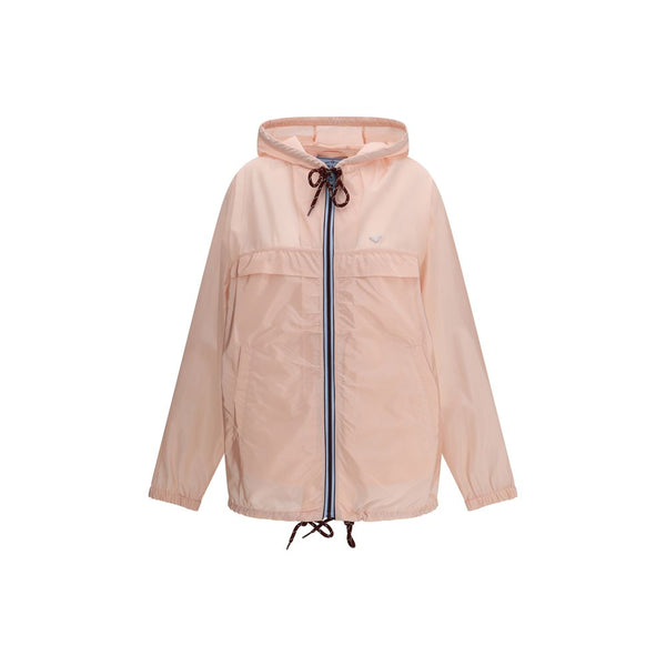 Prada Rain Coats - Multicolor Recycled Polyamide Shell Jacket