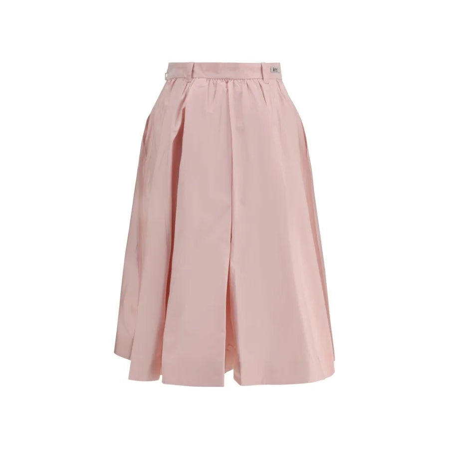 Prada Multicolor Silk Long Skirt