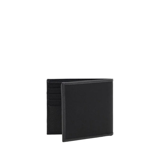 Prada Re-Nylon Wallet with Iconic Enameled Triangular Plaque