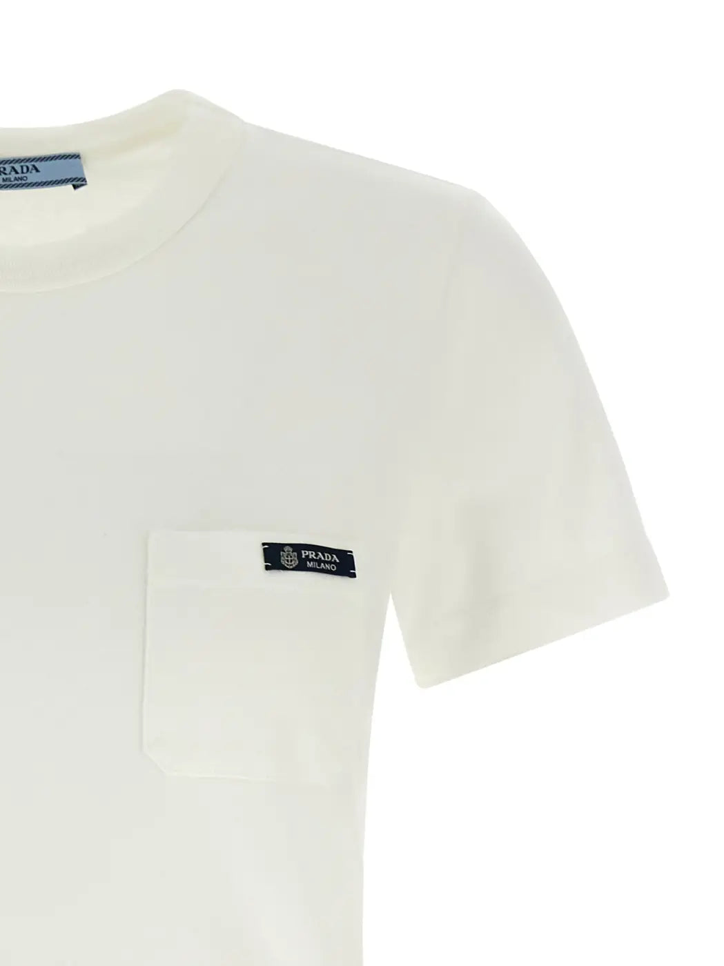 Prada White Cotton T-shirt