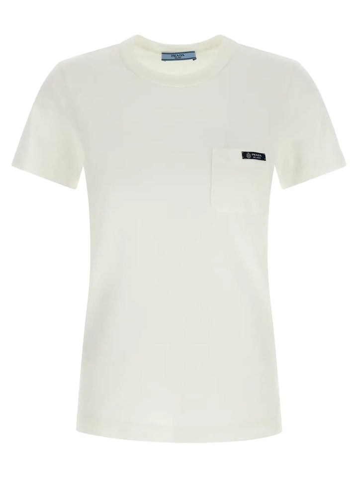 Prada White Cotton T-shirt
