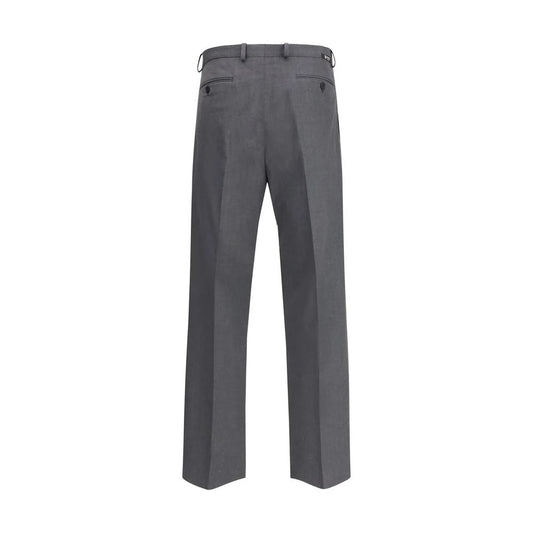 Prada Wool Trousers Modern Tailoring with Fleece Elegance