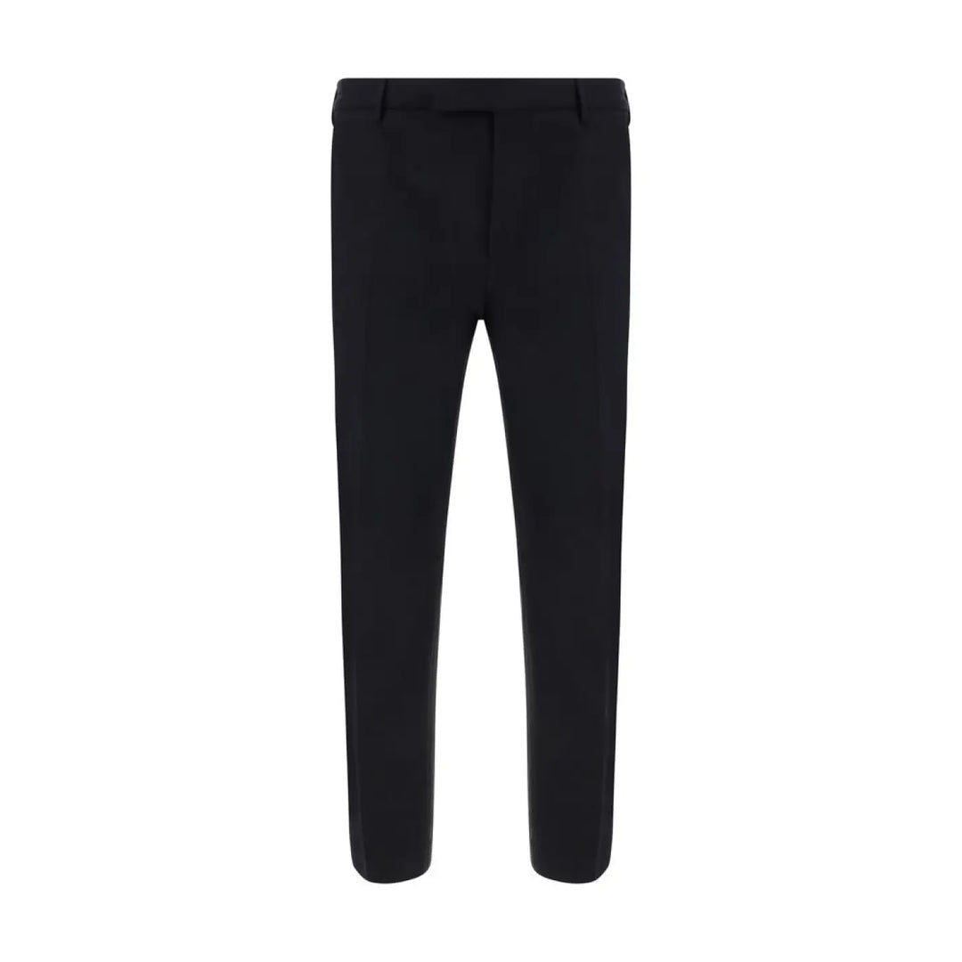 PT Pantaloni TORINO Black Elastane Dress Pants