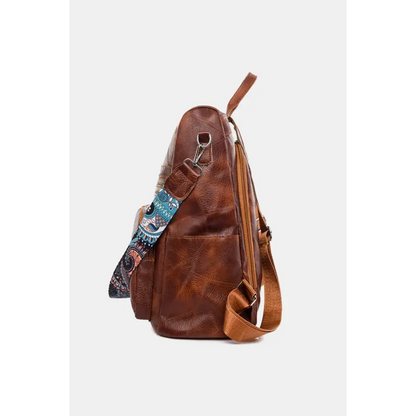 Stylish PU Leather Backpack for Dressy Looks and Everyday Functionality Bags Shopping bags Trendsi