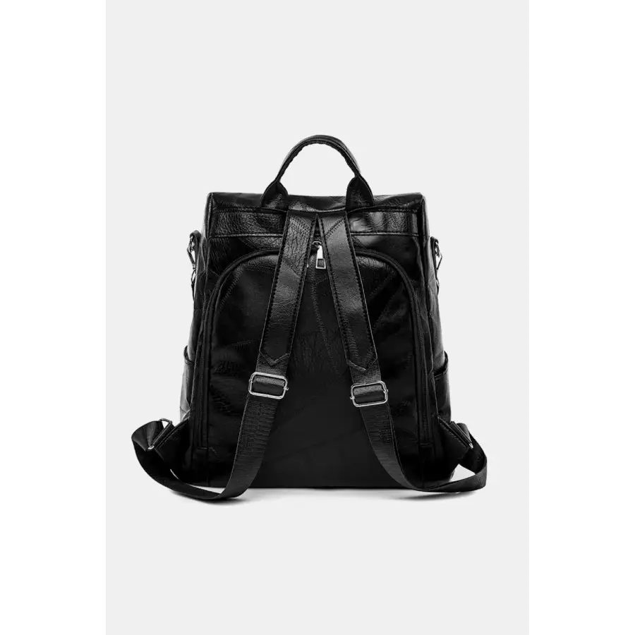 Stylish PU Leather Backpack for Dressy Looks and Everyday Functionality Bags Shopping bags Trendsi