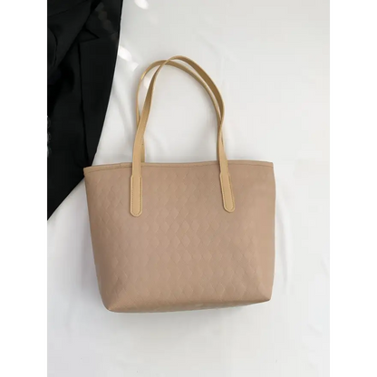 Luxury Imported Large Leather Tote Bags Shopping bags Trendsi