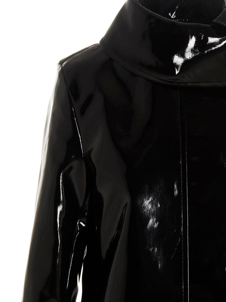 Raf Simons Black Cotton Coat