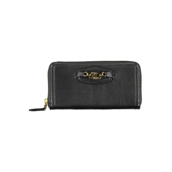 Ralph Lauren Black Polyurethane Women Wallet