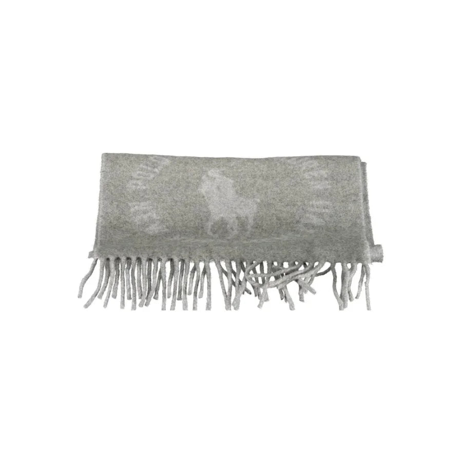 Ralph Lauren Grigio Lana Men Scarf