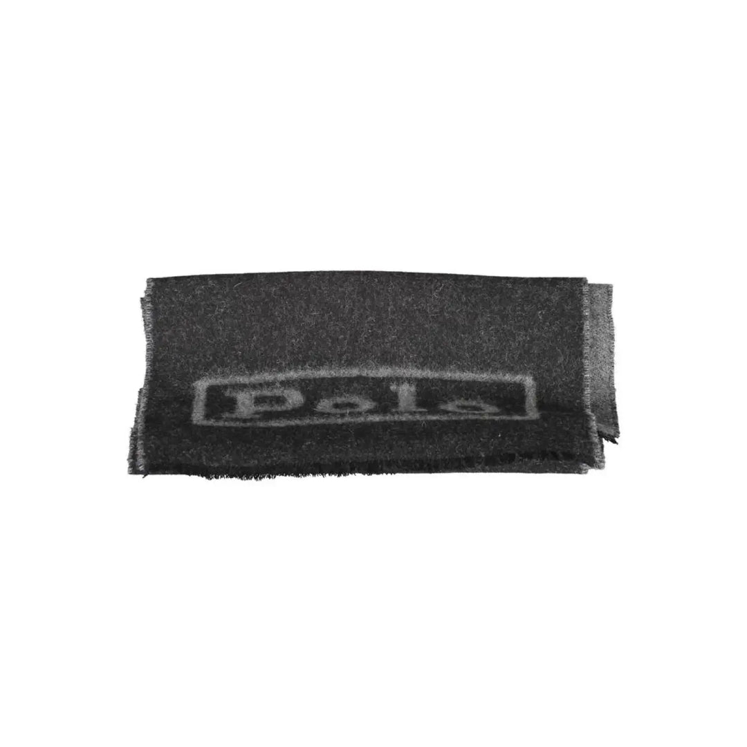 Ralph Lauren Nero Lana Uomo Scarf