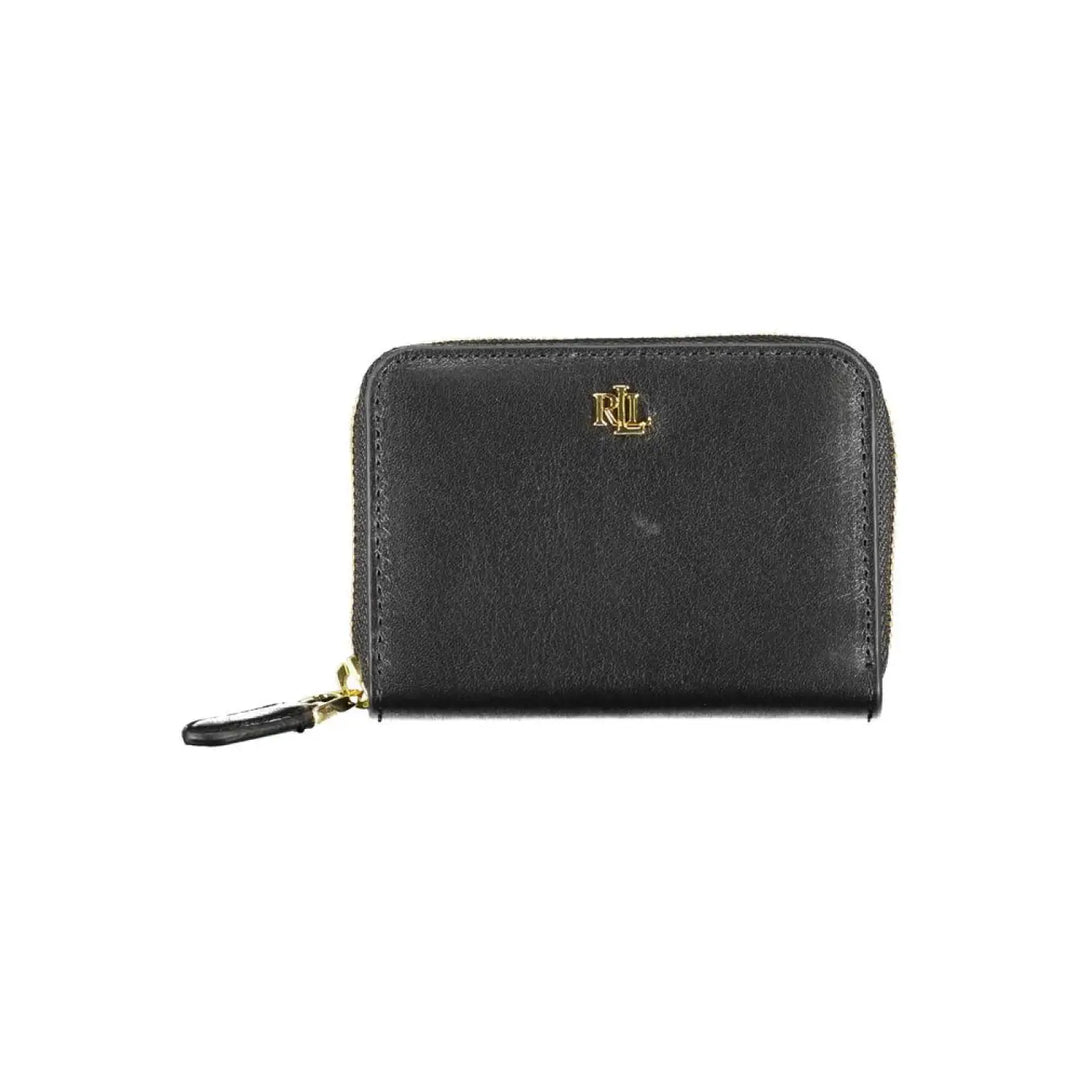 Ralph Lauren Nero Leather Women Wallet