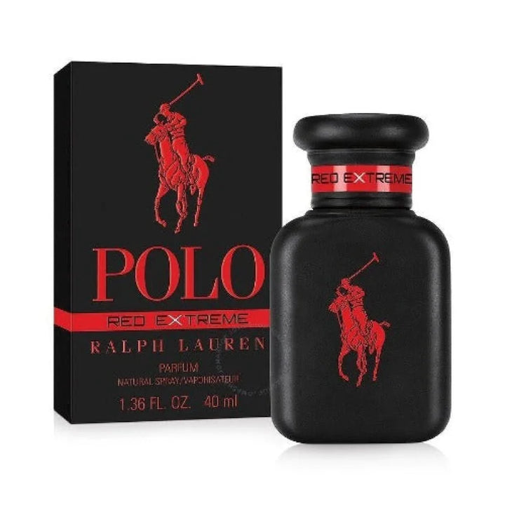 Ralph Lauren Men’s Cologne - Polo Red Extreme Ebony Wood Blood Orange Seduction
