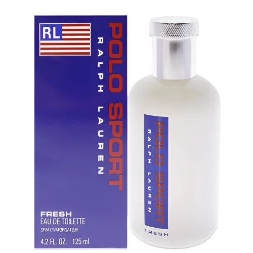 Ralph Lauren Men’s Cologne - Polo Sport Fresh Unleashed Lauren’s Aquatic Thrill