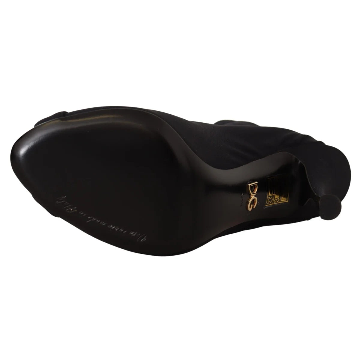 Rare Dolce Gabbana Heel Boots Sleek Open Toe Elegance &