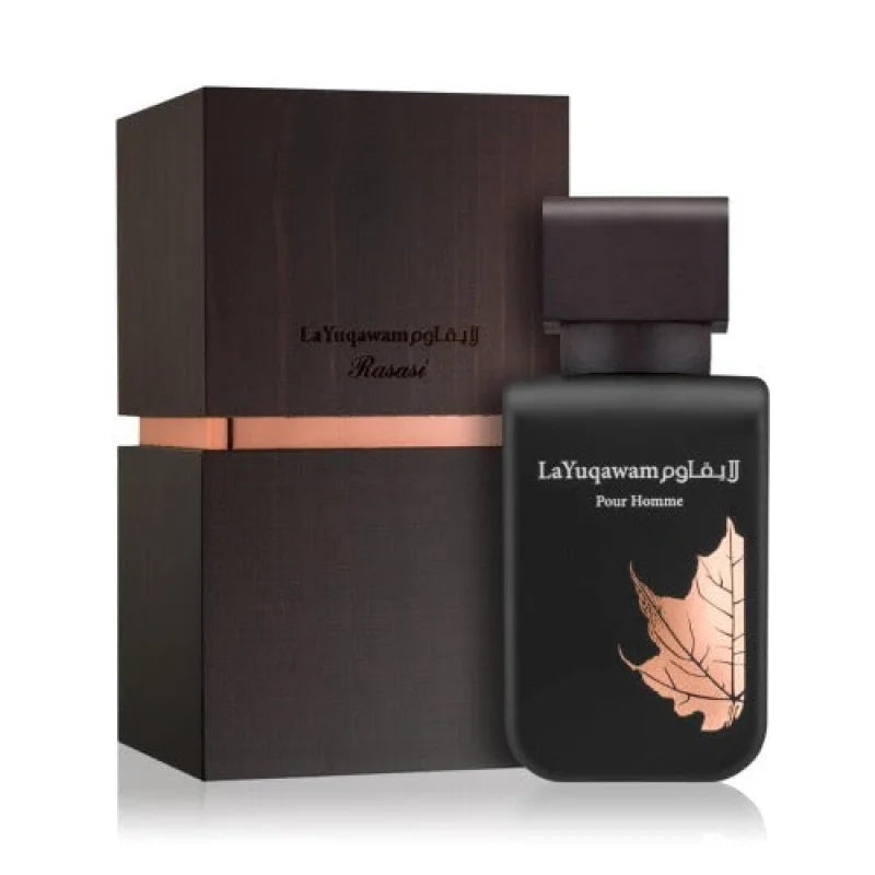 Rasasi La Yuqawam Pour Homme Leather Accord Masterpiece Men’s Cologne
