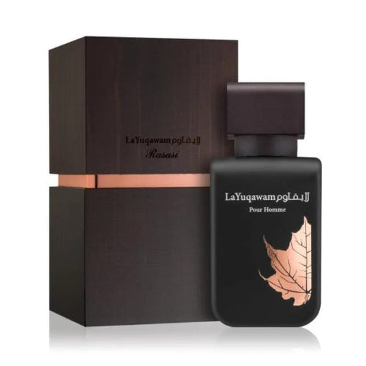 Rasasi La Yuqawam Pour Homme Leather Accord Masterpiece Men’s Cologne