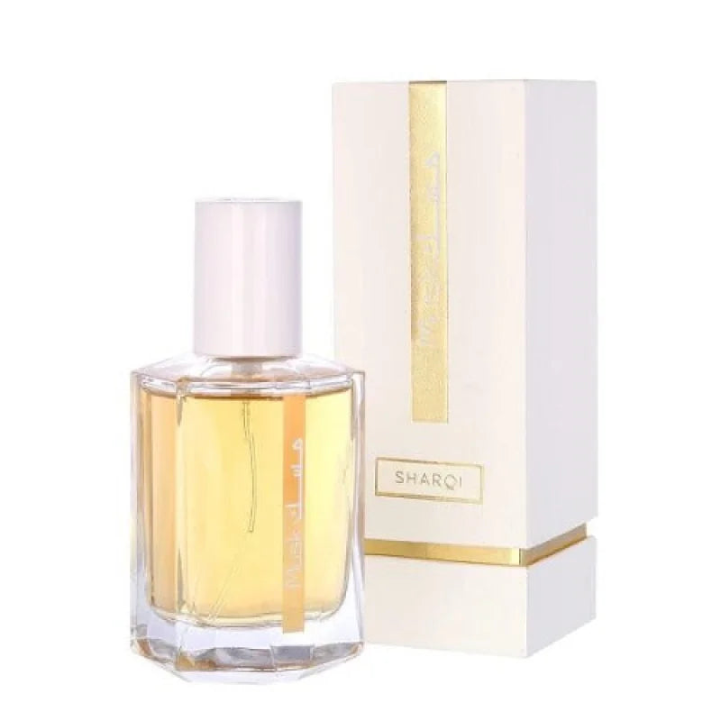Intoxicating Rasasi Musk Sharqi with Mystical Rose and Indian Oud Unisex Fragrance